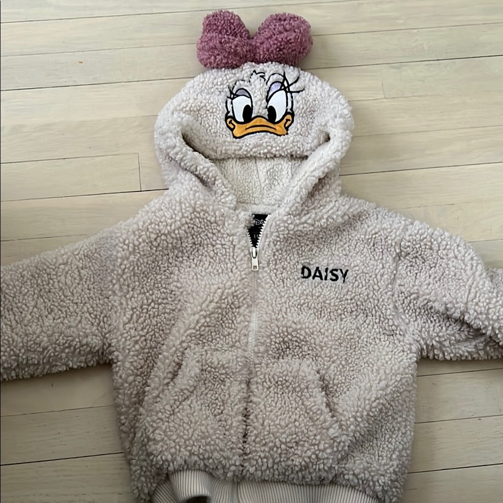 Disney Daisy Duck Sherpa Jacket 4T